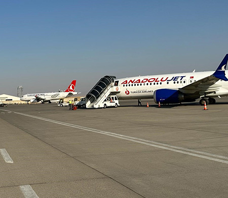 Şerafettin Elçi Havalimanı'nda Ocak ayı rakamları belli oldu