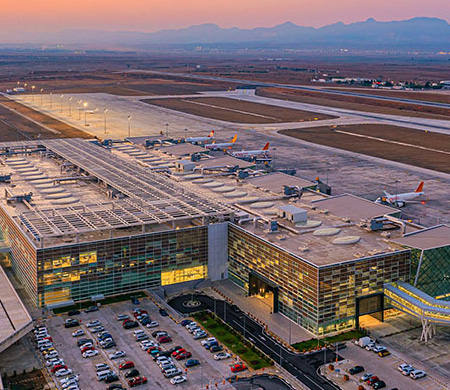 Ercan Havalimanı çevresinde drone yasağı 1 ay daha uzatıldı