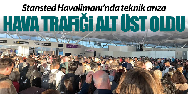 Havalimanında teknik sorun uçuş trafiğini alt üst etti