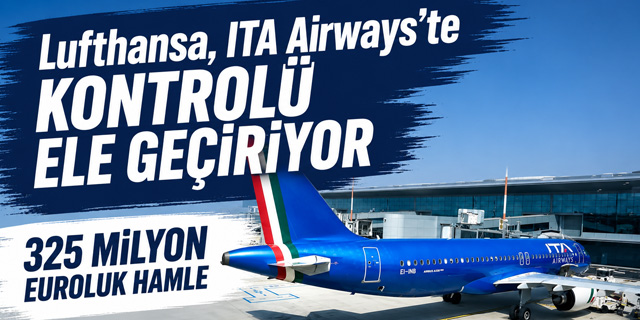 Lufthansa, ITA Airways’te çoğunluk hissesi için düğmeye bastı