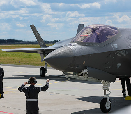 Polonya'nın F-35'leri ilk uçuşlarını gerçekleştirdi