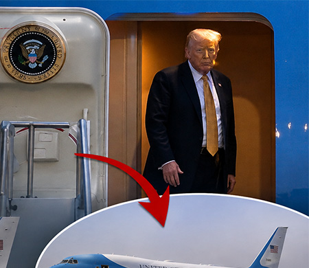 Trump’tan Ankara Dönüşü İtirafı: "Gizlice Uçak Değiştirdim"