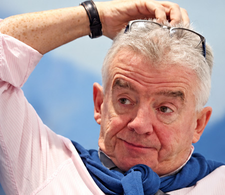 Ryanair CEO’su O’Leary’nin 150 milyon euroluk primine hissedar vetosu