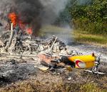 Helikopter kazası sonrasında uçuşlar durduruldu!