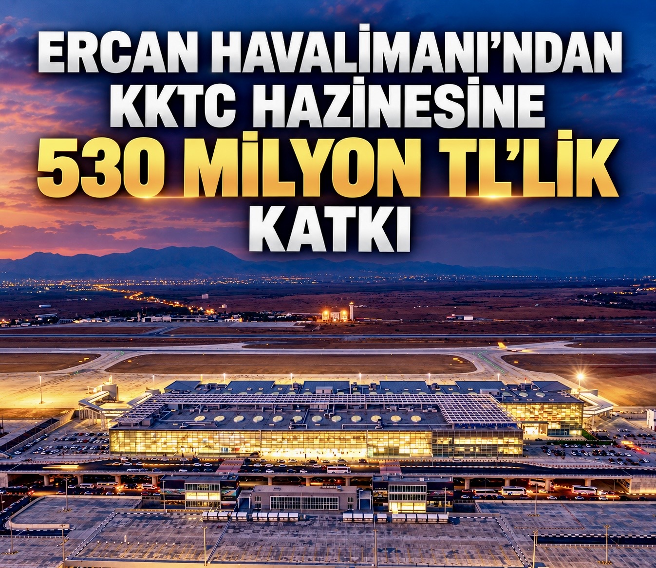 Ercan Havalimanı’nda 3. dönem ödemesi yapıldı