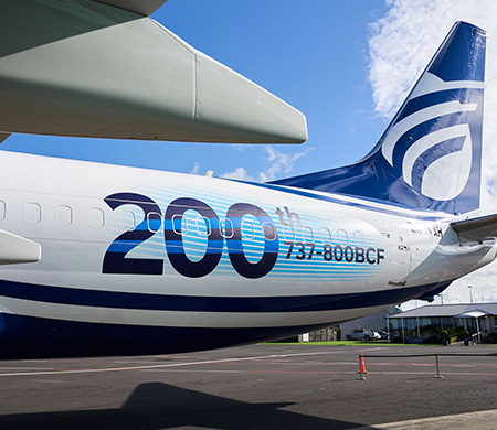 Boeing 737-800BCF Programının 200’üncü Uçağı Teslim Edildi