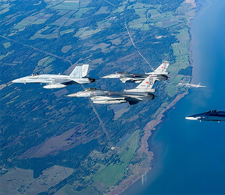 Estonya’dan Türk F-16’larına Teşekkür