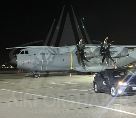 TSK’ya Ait A400M Askeri Uçağı Tiflis’e İndi