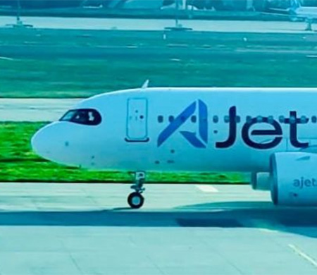 AJET o uçağı geri gönderdi!