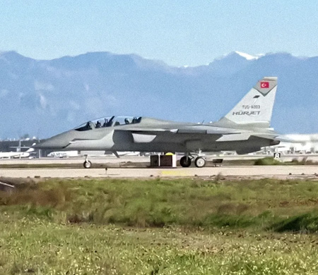 HÜRJET Akdeniz semalarında hız testlerini tamamladı