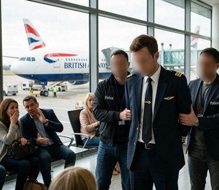 British Airways pilotine gizli çekim suçlaması