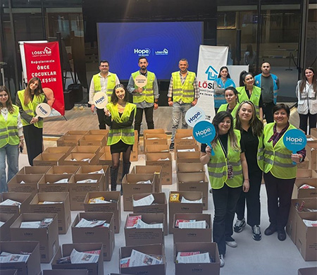 TAV Gönüllülerinden Lösemili Çocuklar İçin Bayram Yardımı