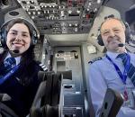 SunExpress’te duygulandıran veda: Kaptan pilot son uçuşunu kızıyla yaptı