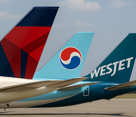 Delta ile Korean Air, Kanada merkezli Westjet'e ortak oldu