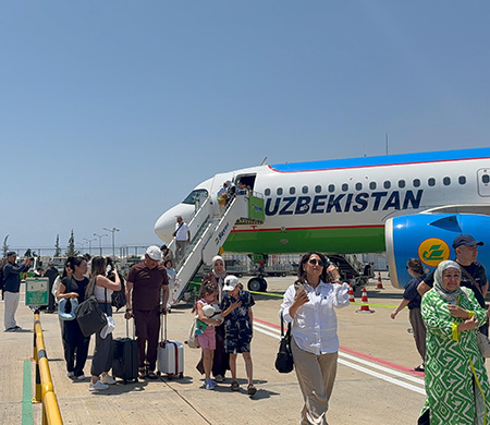 Özbekistan Havayolları Alanya seferlerine başladı