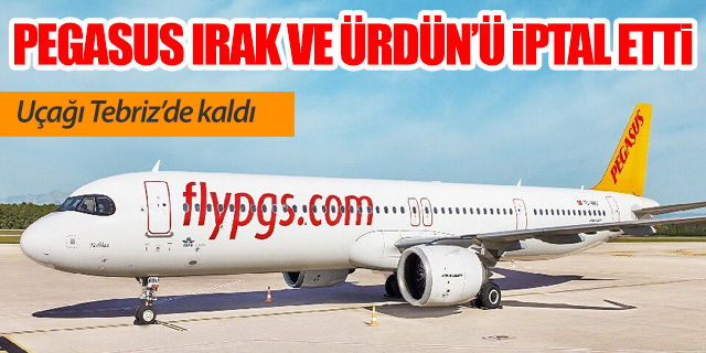 Pegasus Irak ve Ürdün uçuşlarını durdurdu