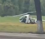 Test uçuşu yapan helikopter düştü!