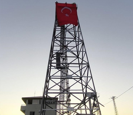 Mersin'de İHA kulesi faaliyete geçti