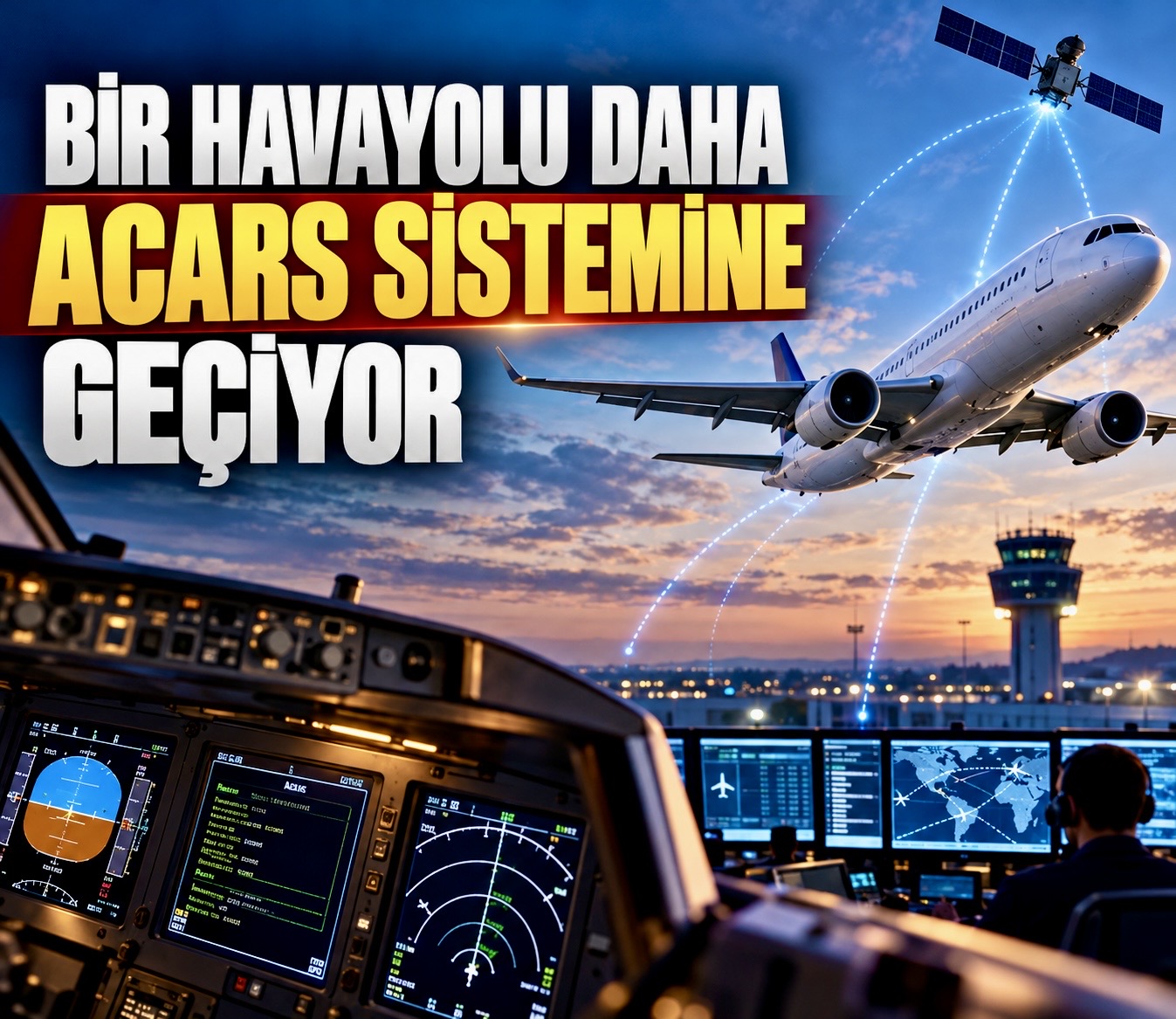 Bir havayolu şirketi daha ACARS sistemine geçiyor