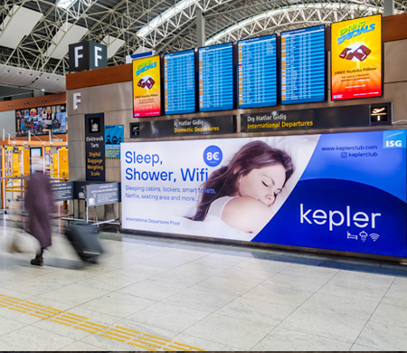 Sabiha Gökçen Havalimanı'nda reklam alanı sözleşmeleri uzatıldı