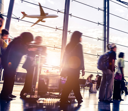 Uçak Yolcuları En Yüksek Kirliliğe Biniş ve İnişte Maruz Kalıyor