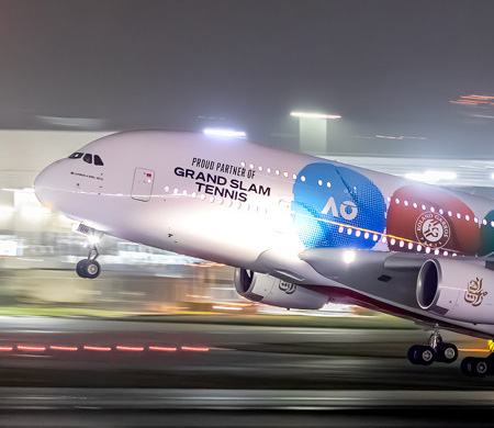 Emirates, Grand Slam ruhunu gökyüzüne taşıdı