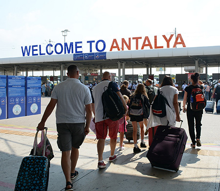 Antalya'da son 5 yılın rekoru