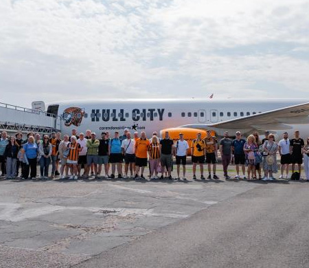 Corendon Airlines, Hull City'i Türkiye'ye getirdi