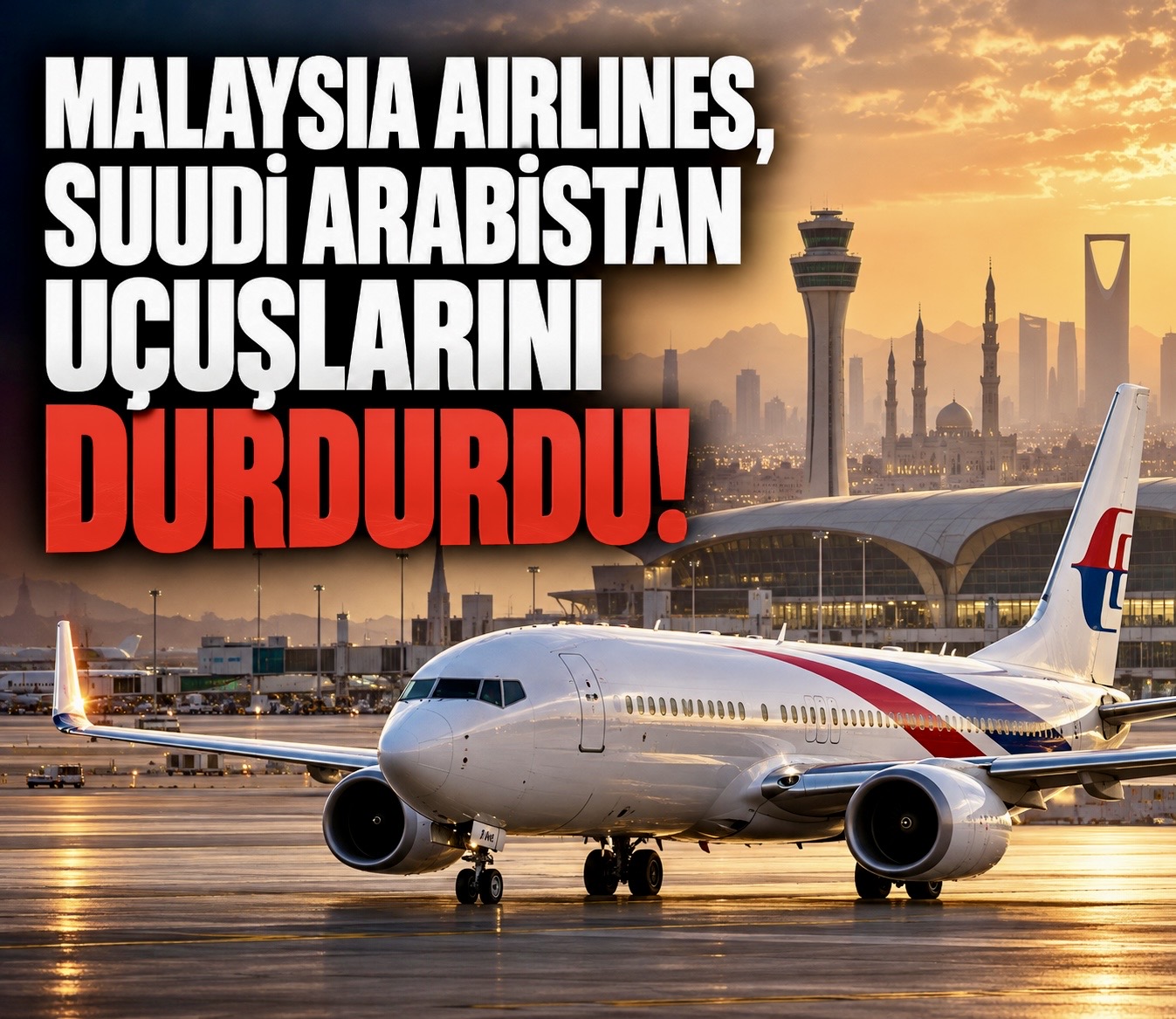 Malaysia Airlines, Suudi Arabistan uçuşlarını durdurdu