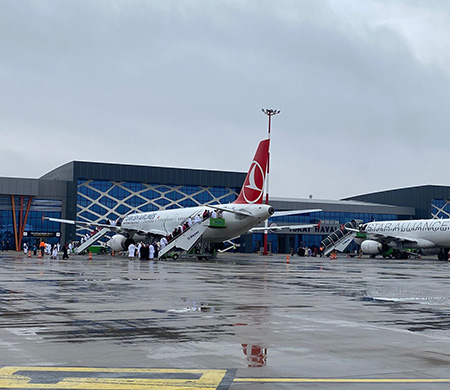 Tokat Havalimanı'nda 10 aylık rakamlar belli oldu