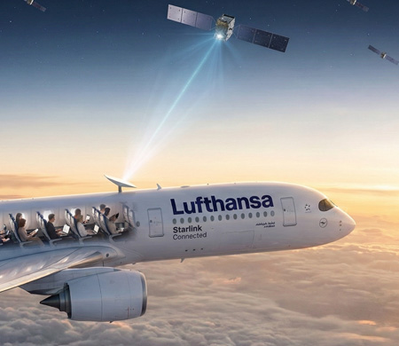 Lufthansa Group, 850 uçağında yüksek hızlı internet sunacak