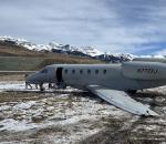 Cessna 750 tipi özel jet pistten çıktı