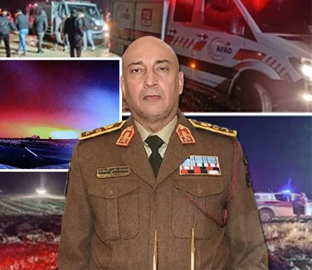 Libya heyetini taşıyan uçak kazasında soruşturma derinleştirildi