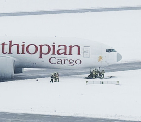 Ethiopian Airlines’ın B777 uçağı pistten çıktı