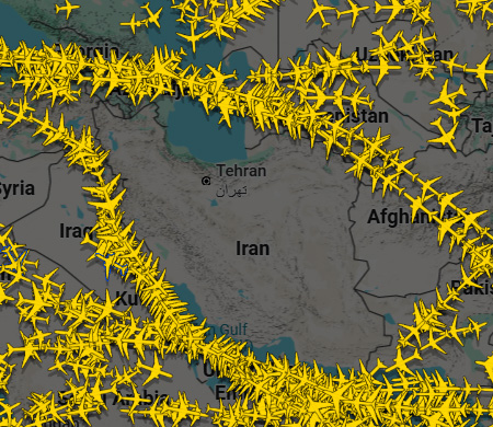 SON DAKİKA | İran hava sahasını kapattı