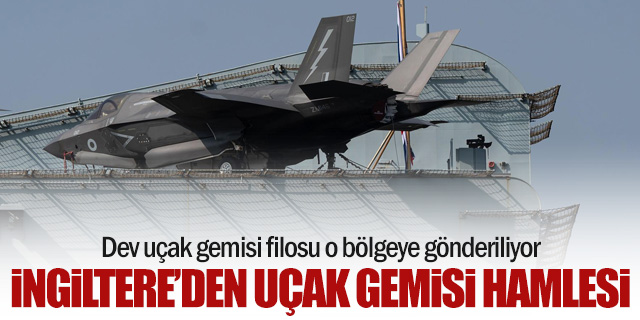 İngiltere'den uçak gemisi hamlesi