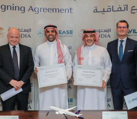 Saudia Group ve AviLease Arasında 20 Uçaklık Kiralama Anlaşması