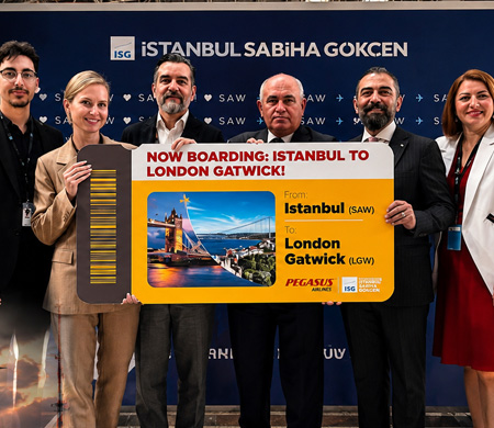 Sabiha Gökçen’in Londra Ağı Büyüyor: Gatwick Seferleri Başladı