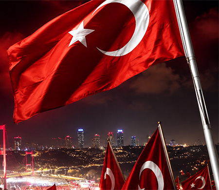 15 Temmuz Demokrasi ve Milli Birlik Günü'nde şehitlerimizi saygıyla anıyoruz