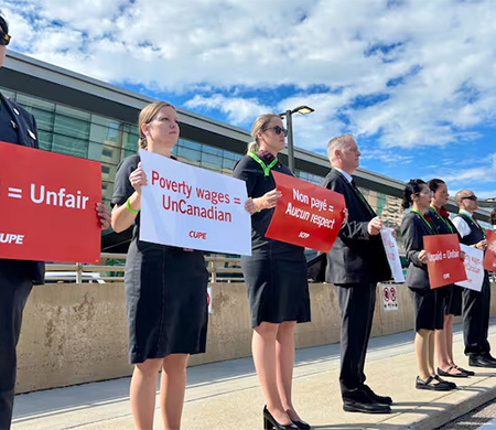 Air Canada'da grev krizi sürüyor