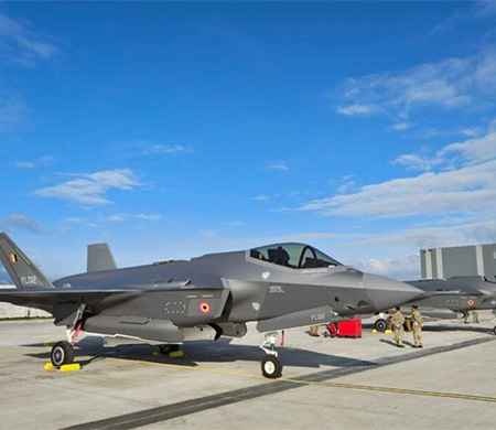 Belçika ilk F-35 savaş uçaklarını teslim aldı