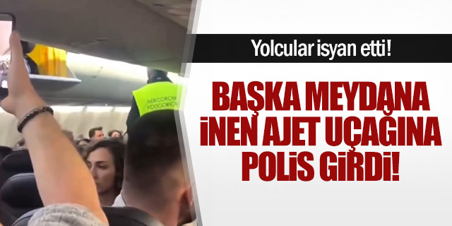 AJET Uçağı Podgorica’ya Yönlendirildi, Polis Uçağa Girdi: Yolcular Tepkili