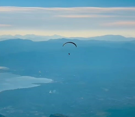 Köyceğiz Gölgören Dağı yamaç paraşütüne uygun bulundu