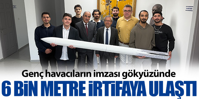 Genç havacıların imzası gökyüzünde