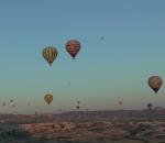 Kapadokya'da balon turizmi 750 bin yolcuyu aştı