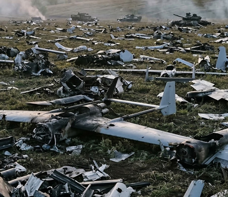 Rusya: Son 24 Saatte 494 Ukrayna İHA’sı Düşürüldü