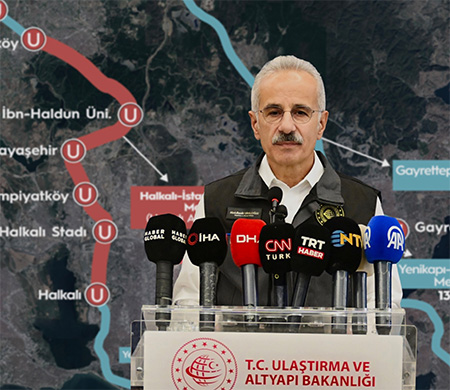 "Halkalı-İstanbul Havalimanı arası seyahat süresi 30 dakikaya düşecek"