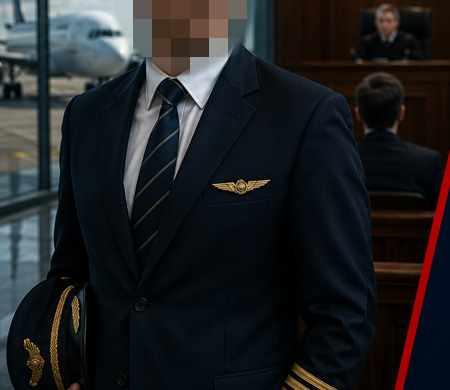 Kaptan pilota cinsel saldırıdan hapis cezası!