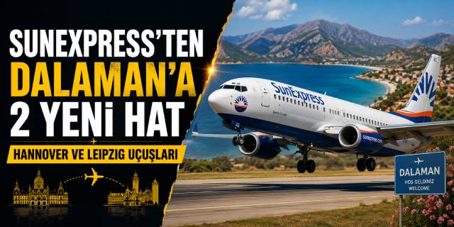 SunExpress'ten Dalaman hamlesi: Almanya'ya ki yeni hat