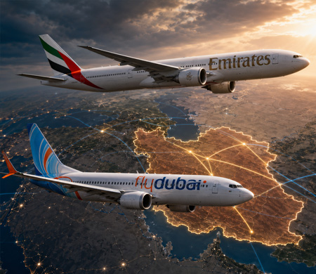 Emirates ve FlyDUbai İran hava sahasına geri döndü,